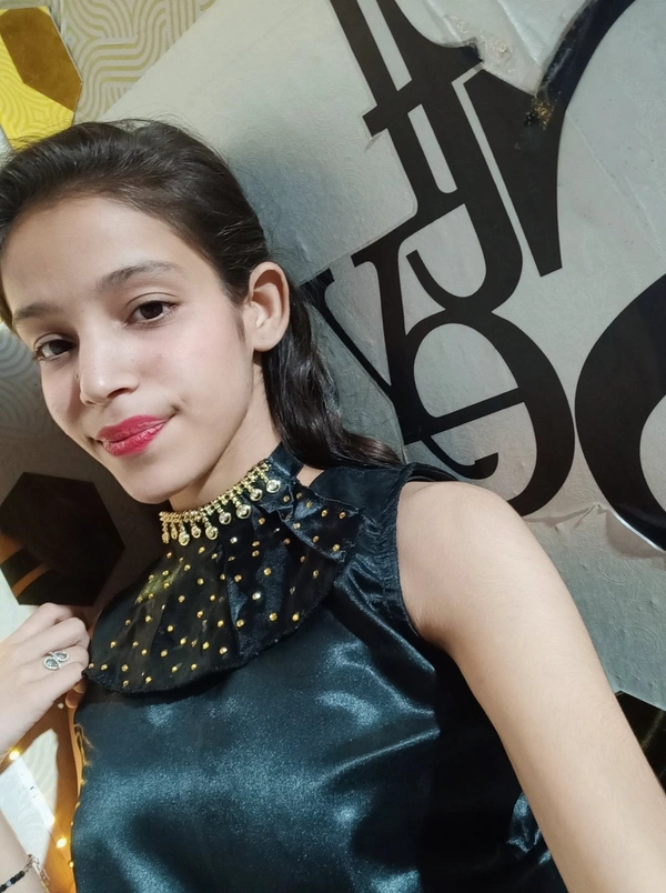 Gold Sarwoski Embellished Short Ruff Fashion collar - Black, Neck L- 8 inch W- 6 inch, WhatsApp Us For Size changes