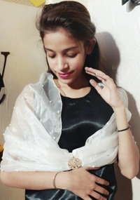 Pearl Adorned Soft Organza Wrap Cape  - White, Dry Clean Only, Get Luxurious Scrunchie Gift!