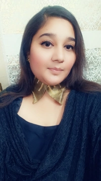 Gold Rhinostone embellished Fashion Luxury Collar - No Wash N Dry Clean, Apache, Get Luxury Scrunchie Gift!