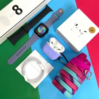 SERIES 8 SMART WATCH FULL DISPLAY SCROLL BUTTON WORKING - White, FREE SHIPPING