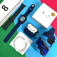 SERIES 8 SMART WATCH FULL DISPLAY SCROLL BUTTON WORKING - White, FREE SHIPPING