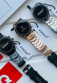 FOSSIL Q SMART WATCH  - Mine Shaft