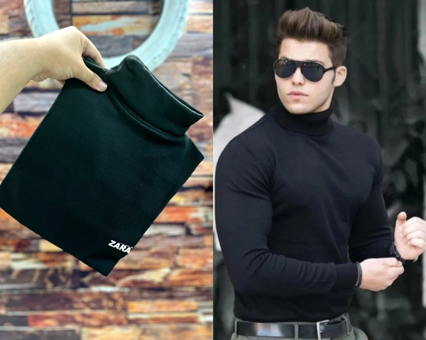 ZARA HIGH NECK SPECIALLY FOR WINTER - Black, L