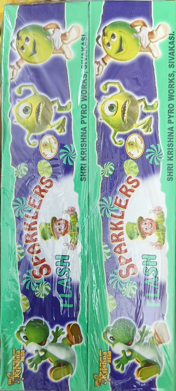 7cm Green Colour Sparklers  (கம்பி மத்தாப்பு)