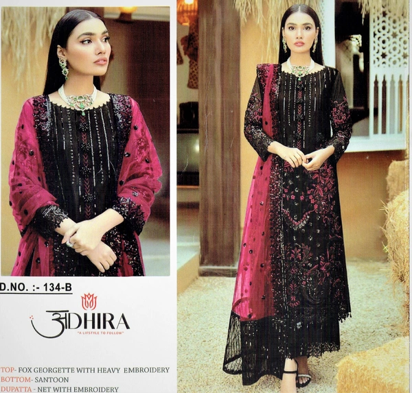 Pak Heavy Embroidery Suit