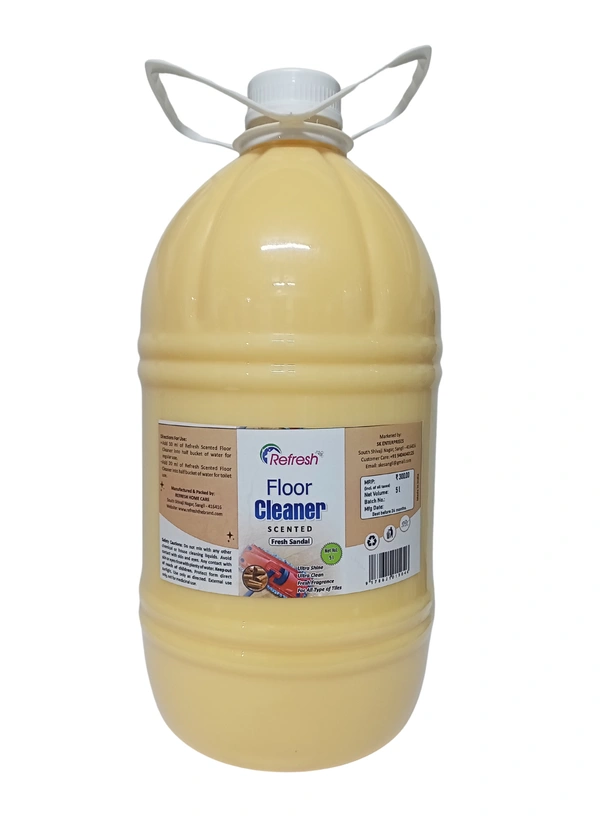 Refresh  Refesh Scented Floor Cleaner - Sandal 5L - Buttermilk