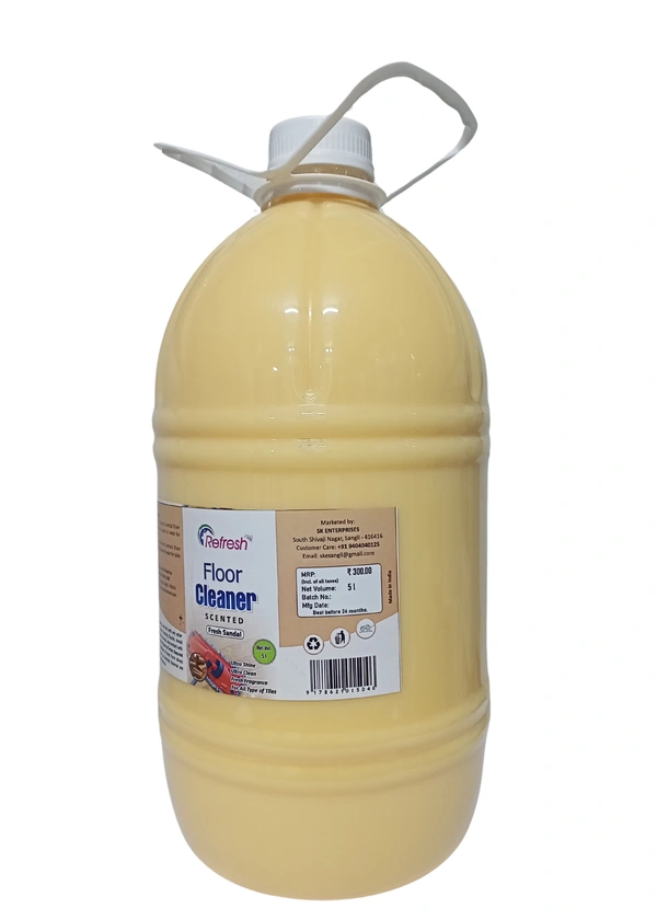 Refresh  Refesh Scented Floor Cleaner - Sandal 5L - Buttermilk