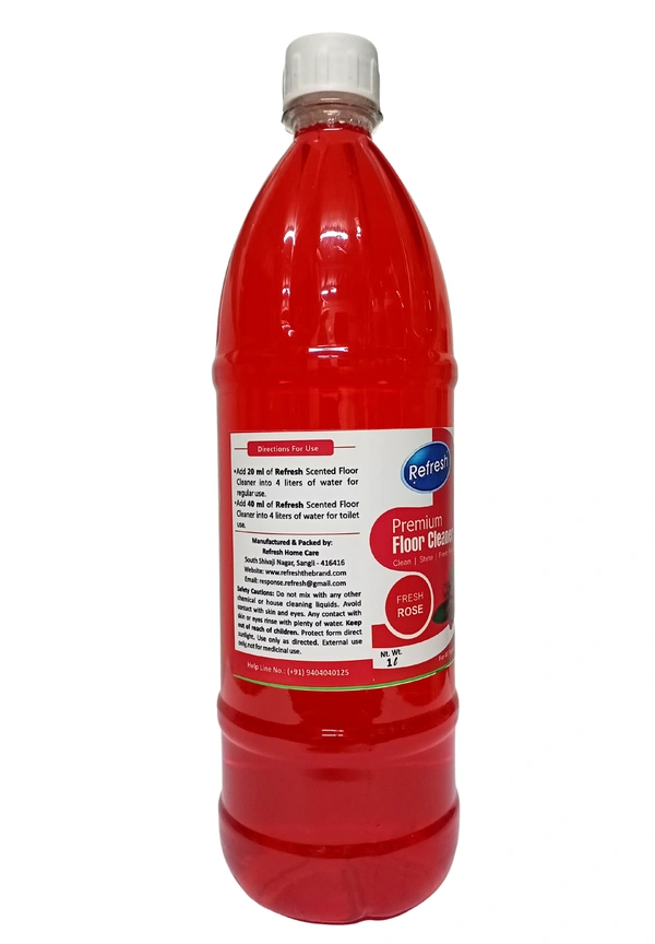 Refresh Premium Floor Cleaner -  Rose 1L - Guardsman Red