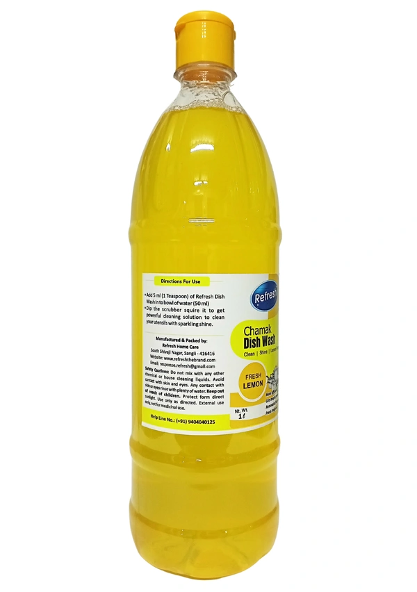 Refresh Dish Wash (Lime) 1L - Turbo