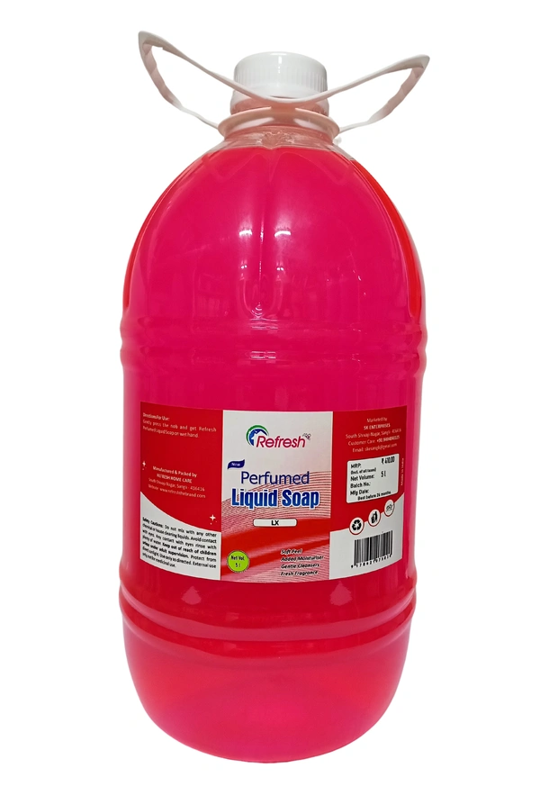 Refresh Perfumed Liquid Soap (Hand Wash) - LX 5L - Mandy