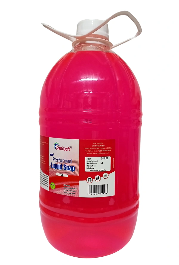 Refresh Perfumed Liquid Soap (Hand Wash) - LX 5L - Mandy