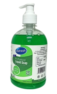 Refresh Perfumed Liquid Soap (Hand Wash) - Green Apple 500ml - Japanese Laurel
