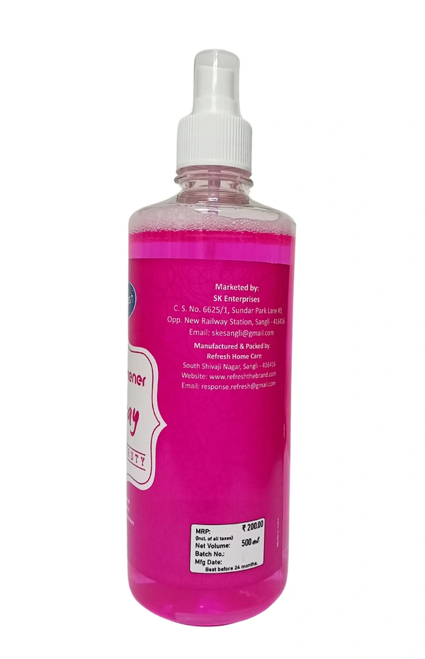 Refresh Air Freshener - Pink Beauty 500ml - Pink Flamingo
