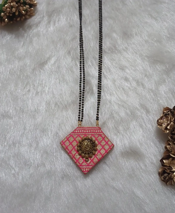 Mangalsutra  - Yellow, 18.