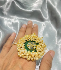 Pearl Ring - Guardsman Red