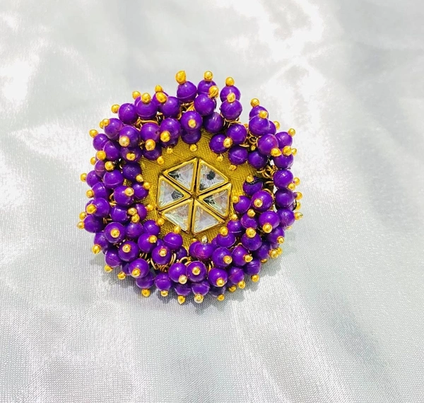 Pearl Ring - Web Orange