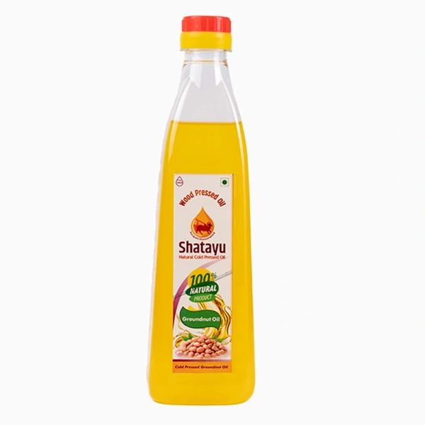 Cold Pressed Groundnut Oil - 500ml