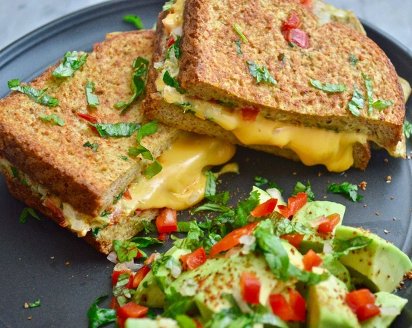 Smart Egg Roll Brown Bread Omelette Cheese Slices