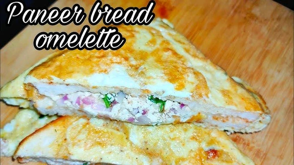 Smart Egg Roll Paneer Bread Omelette 
