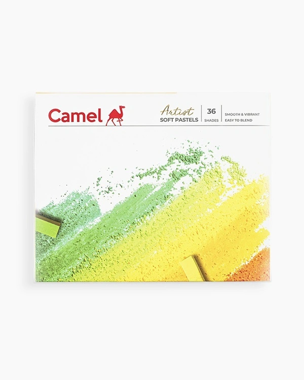 Camel  Artist  Soft  Pastels  Assorted  pack  of  36  shades