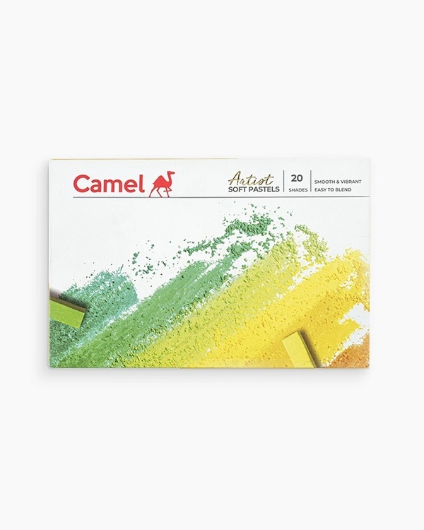 Camel  Artist  Soft  Pastels  Assorted  pack  of  20  shades 