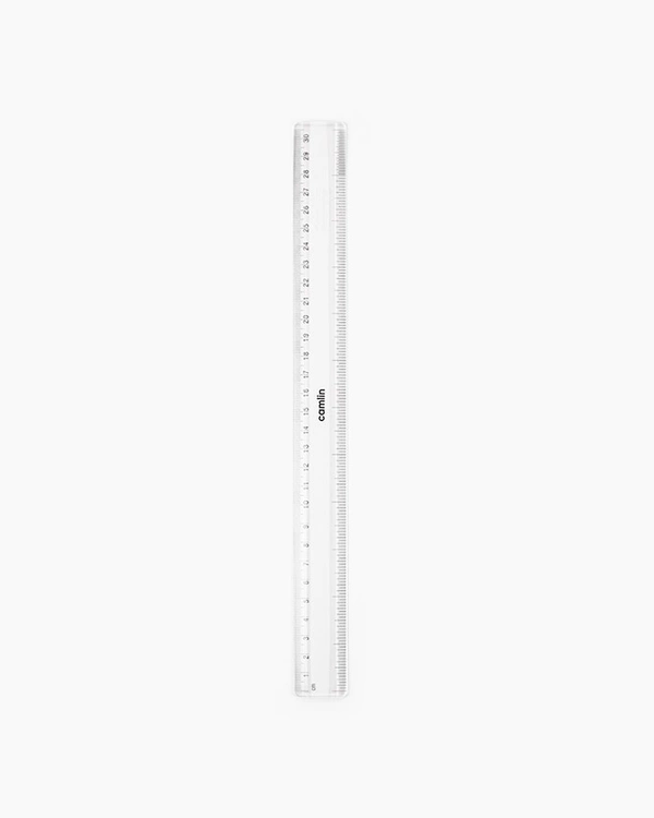  Camlin Exam Standard Scale, 30 cm - Pack of 10 Thin