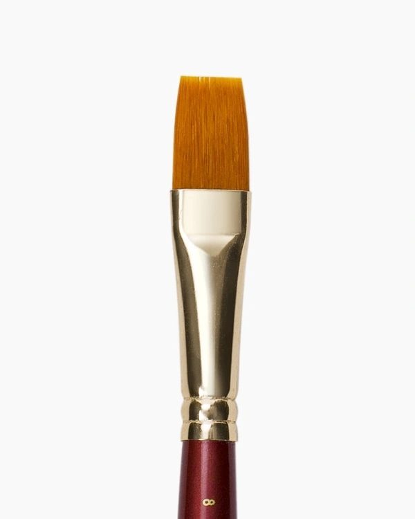 Camel Synthetic Gold Brush No.8 Flat - Series 67