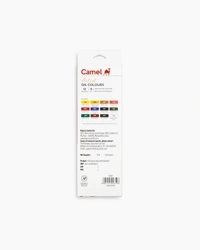 Camel  Artist  Oil  Colours  Assorted  pack  of  12  shades  in  9  ml 