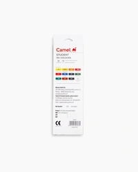 Camel  Student  Oil  Colours  Assorted  pack  of  12  shades  in  9  ml 