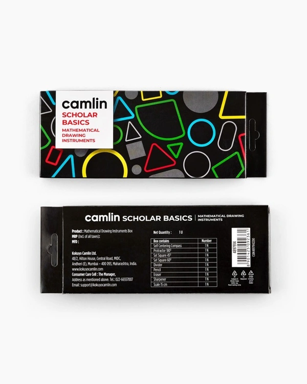 Camlin  Scholar  Basics  Geometry  Box 