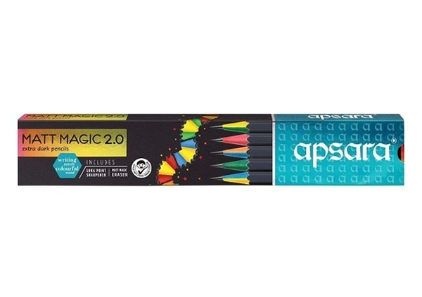 Apsara Matt Magic Pencil 2.0 [Pack Of 10]