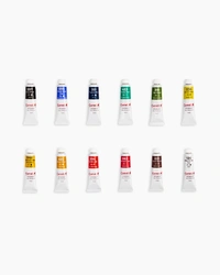 Camel  Student  Oil  Colours  Assorted  pack  of  12  shades  in  9  ml 