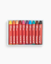 Camel Wax Crayons 10 Shades