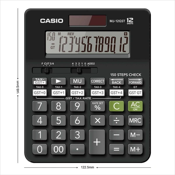 Casio MJ-12GST GST Calculator