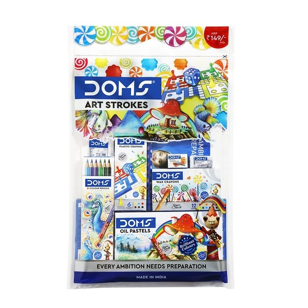 Doms Art Strokes Kit Rs 149