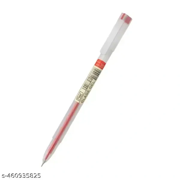 FLAIR Glass Gel Pen 10pc - Red