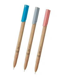 Flair Woody Ball Pen 10pc - Red