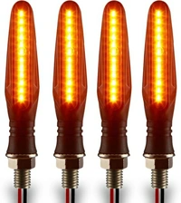 Bike Indicators Set (Pack Of 4) - Orange