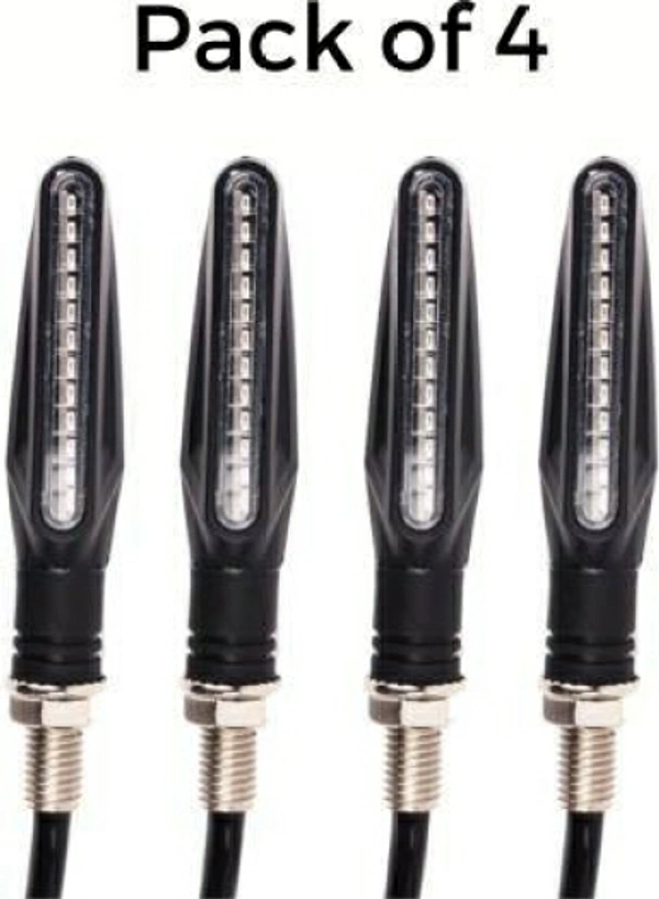Bike Indicators Set (Pack Of 4) - White