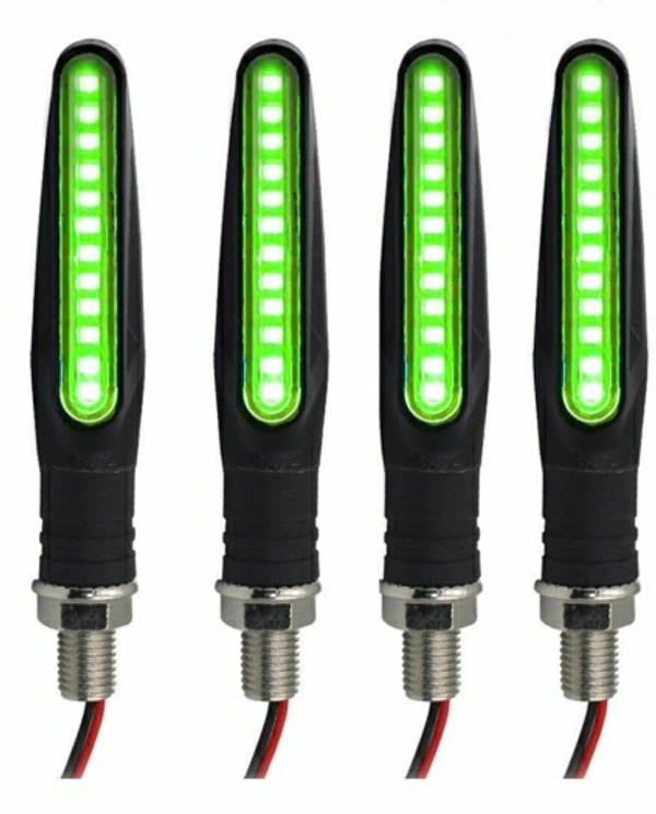 Bike Indicators Set (Pack Of 4) - Green