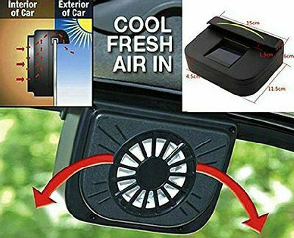 Solar Auto Cool Fan