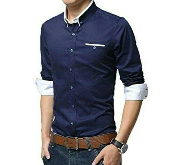 Solid Casual Shirt - 42