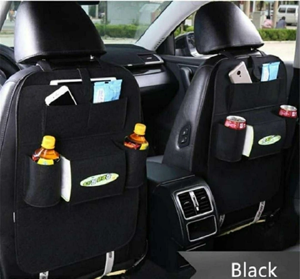 Car Seat Back Organizer-1Pc  - Black