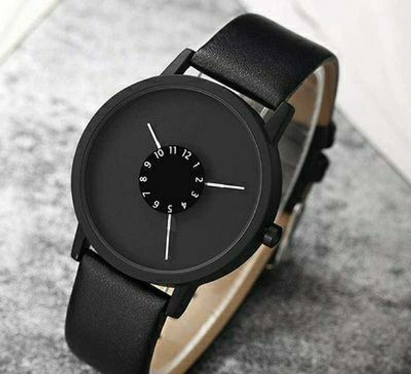 Analog Watch-Black
