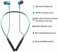 Bluetooth Headset (B11) - Sky Blue
