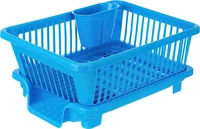 3in1 Dish Drainer Rack - Blue
