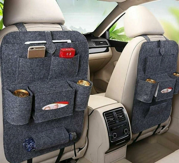 Car Seat Back Organizer-1Pc  - Grey