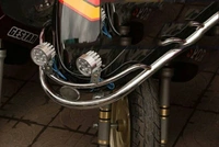 Bike Headlight (Set Of 2 With Switch) - 6 LED, White