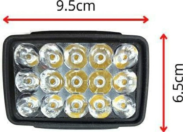 15 LED Headlights (Set Of 2)