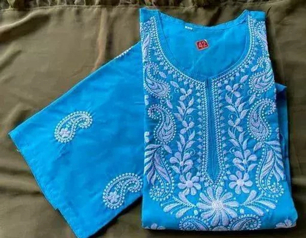 Fabulous Kurti  - Eastern Blue, L